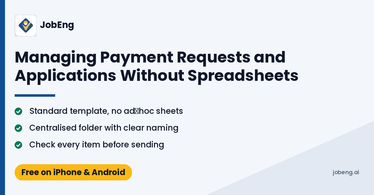 Managing Payment Requests and Applications Without Spreadsheets